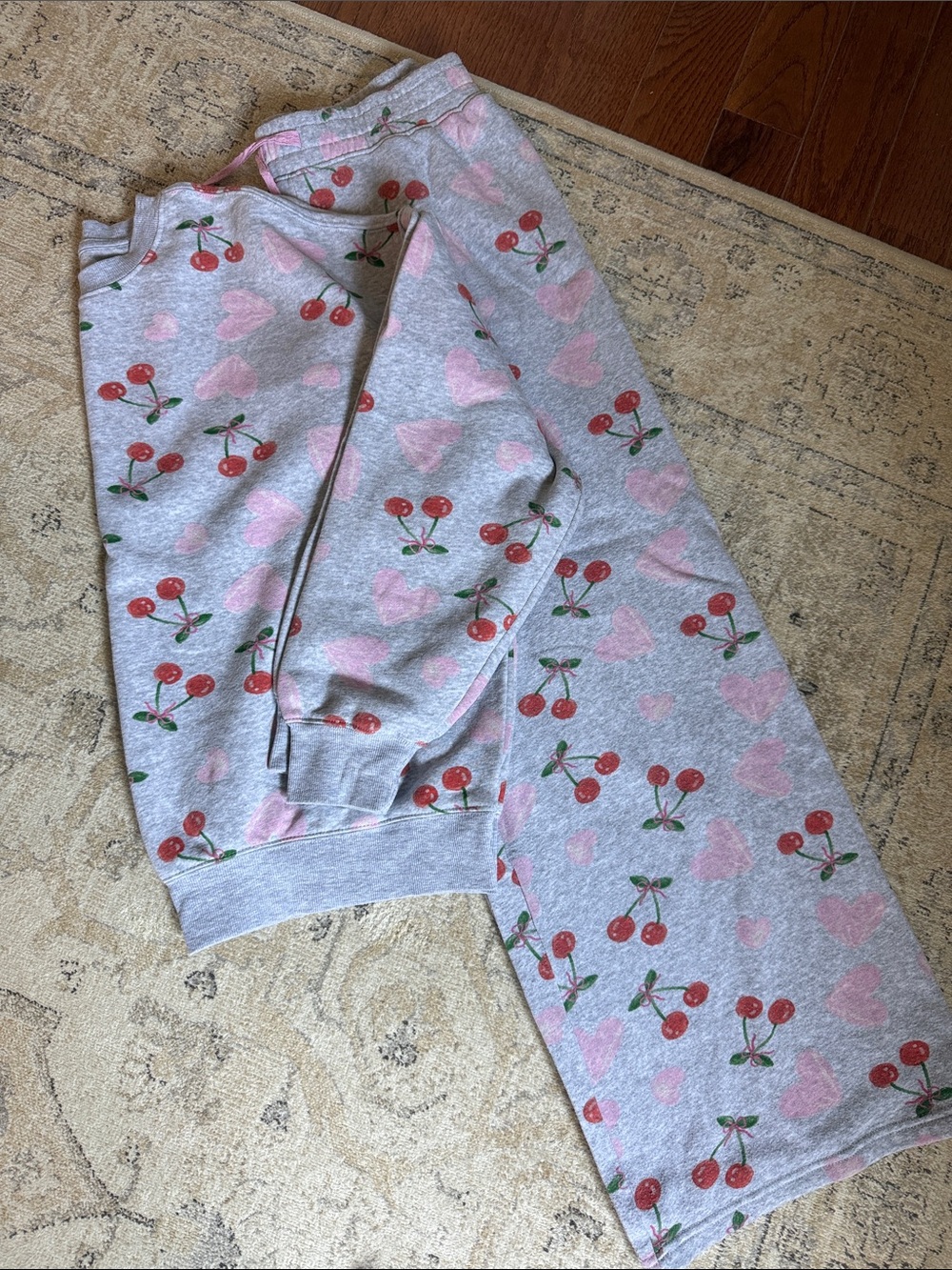 Target Cherry Heart matching set.